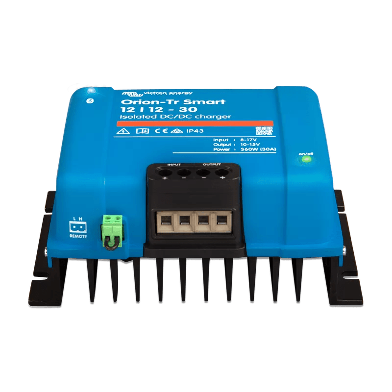 VICTRON Orion - Tr Smart 12/12 - 30A Isolé – Chargeur DC/DC 12V avec Bluetooth, Compatible Euro 5 & 6 - Vanlife - Store
