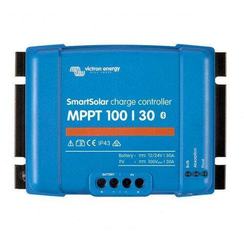 VICTRON SmartSolar MPPT 100/30 – Régulateur Solaire Bluetooth 12/24V 30A - Vanlife - Store